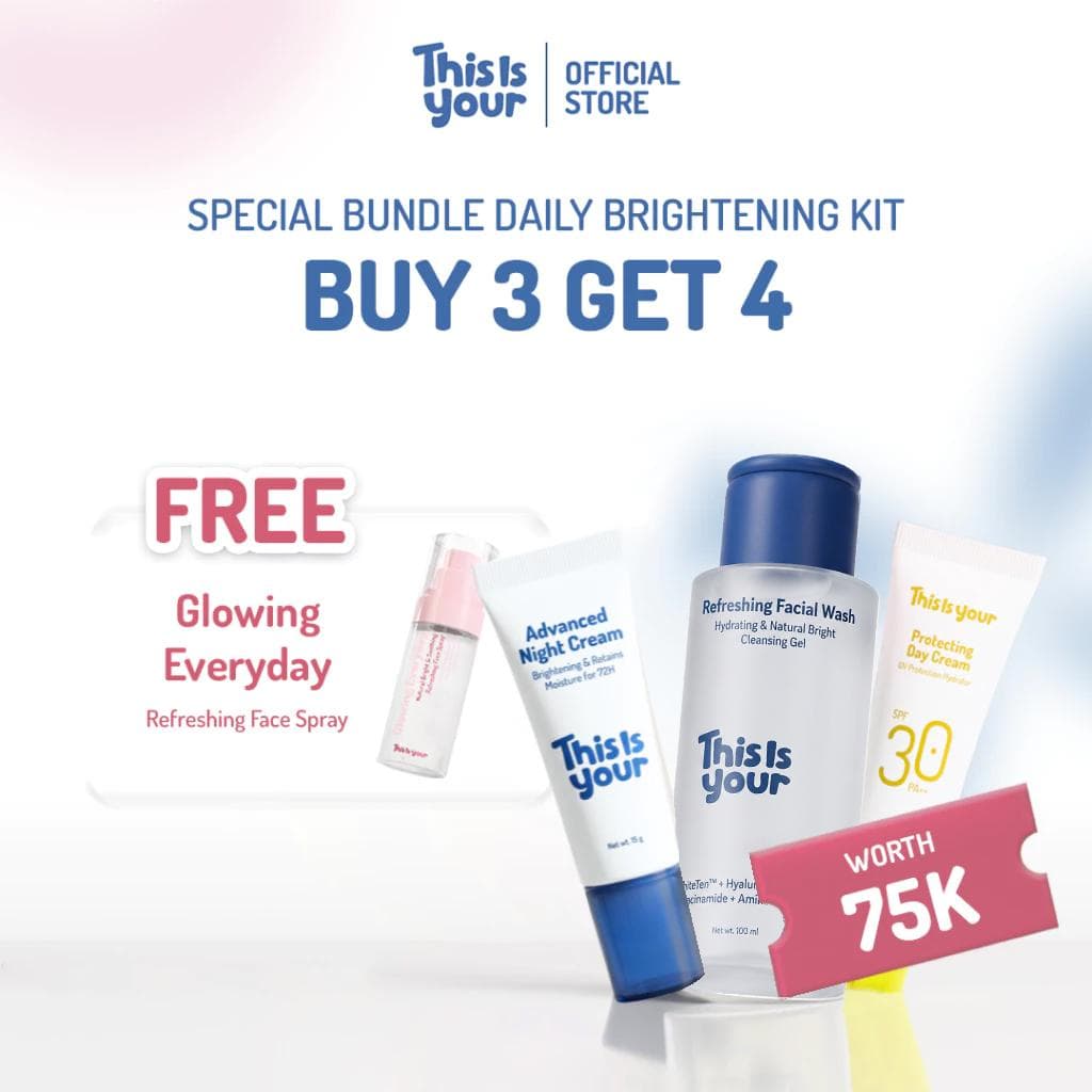 Daily Brightening Series Skincare Paketan