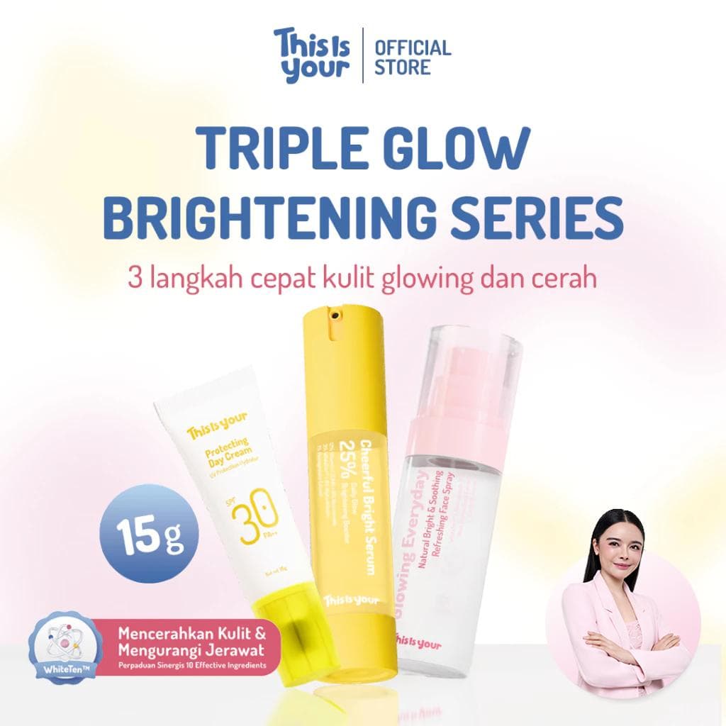 Triple Glow Brightening Skincare Paketan